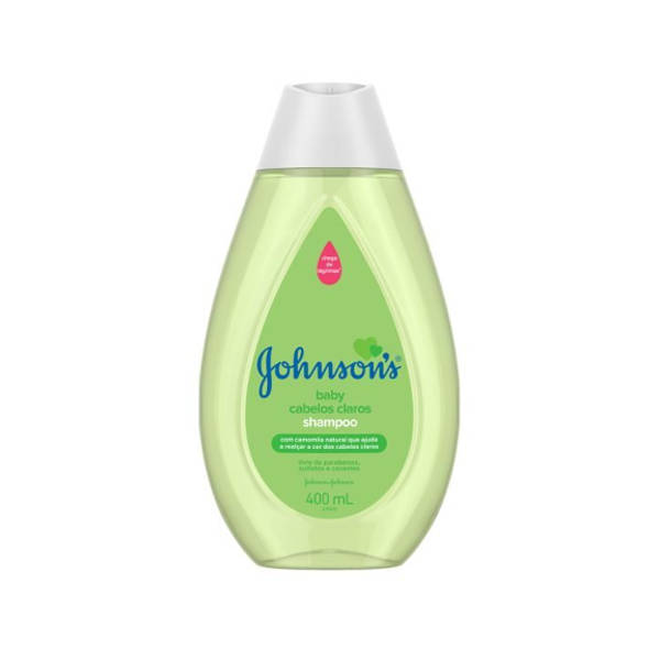 Shampoo JOHNSON’S BABY  400 Shampoo Infantil JOHNSON’S BABY Cabelos Claros Frasco 400ml