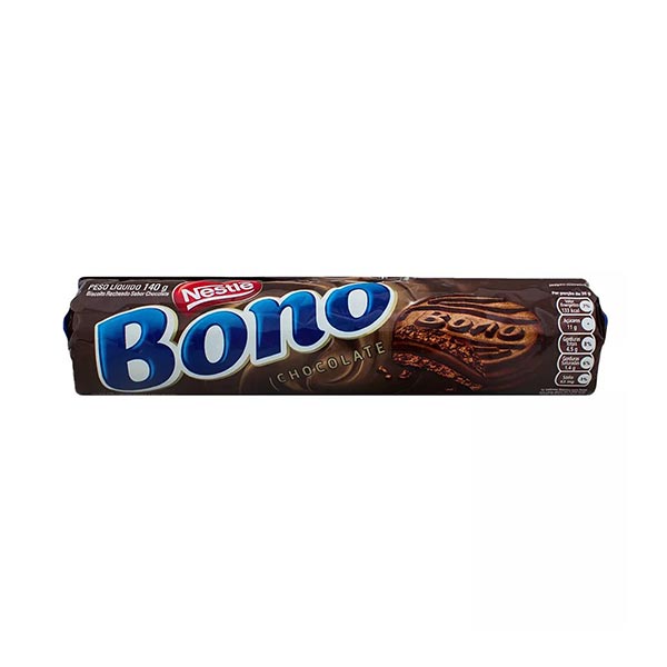 Biscoito Recheado BONO Chocolate Chocolate 140g Biscoito Recheado BONO NESTLÉ Chocolate Pacote 140g Biscoito Recheado BONO Chocolate Chocolate 140g Biscoito Recheado BONO NESTLÉ Chocolate Pacote 140g