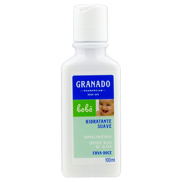 Hidratante Suave Erva-Doce Granado Bebê Frasco 100ml Hidratante Suave Erva-Doce Granado Bebê Frasco 100ml