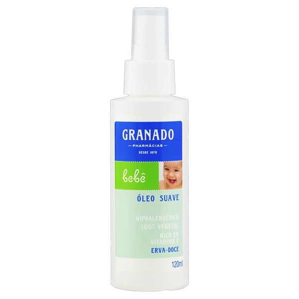 Óleo Suave Erva-Doce Granado Bebê Frasco 120ml