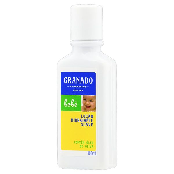 Loção Hidratante Suave Granado Bebê Frasco 100ml Loção Hidratante Suave Granado Bebê Frasco 100ml
