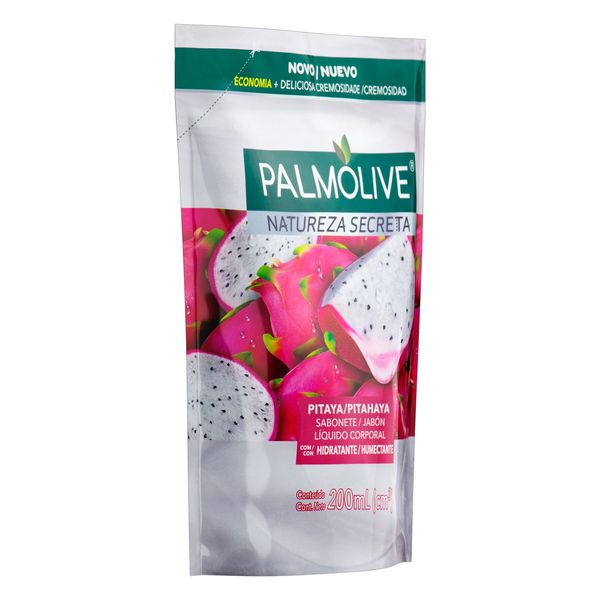 Sabonete Líquido Hidratante Pitaya Palmolive Natureza Secreta Sachê 200ml Refil