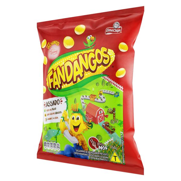 Salgadinho de Milho Presunto Elma Chips Fandangos Pacote 164g Salgadinho de Milho Presunto Elma Chips Fandangos Pacote 164g