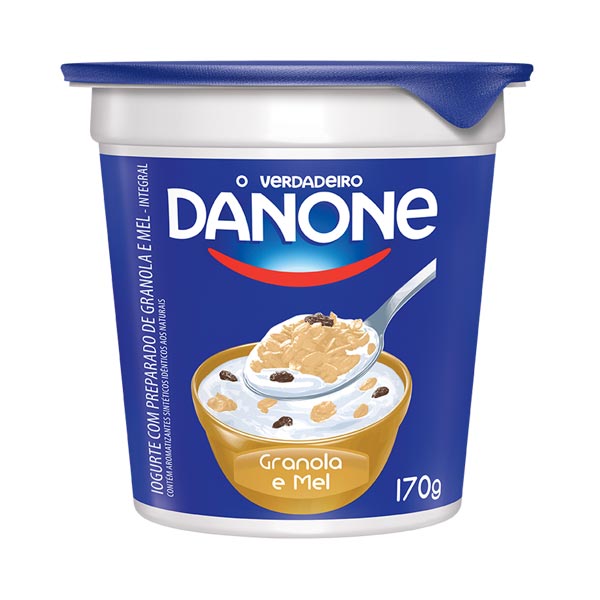 Iogurte DANONE 170g Iogurte Natural Granola DANONE  Garrafinha 170g