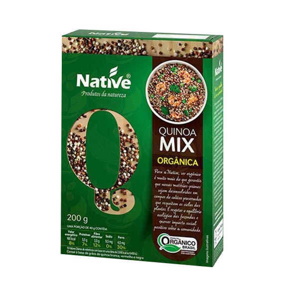 Quinoa Mix NATIVE 200g Quinoa Mix NATIVE  Caixa 200g