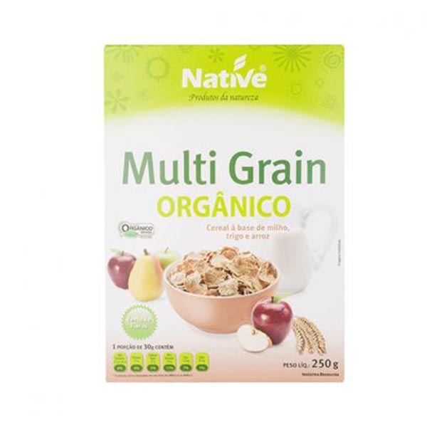 Cereal NATIVE MULTI GRAIN 250g Cereal NATIVE MULTI GRAIN   Caixa 250g