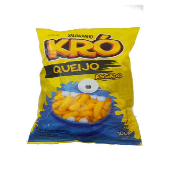 Salgadinho KRUG 100g Salgadinho KRUG Queijo Assado Pacote 100g Salgadinho KRUG 100g Salgadinho KRUG Queijo Assado Pacote 100g