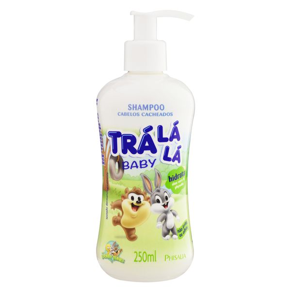 Shampoo Looney Tunes Trá Lá Lá Baby Hidrata Frasco 250ml