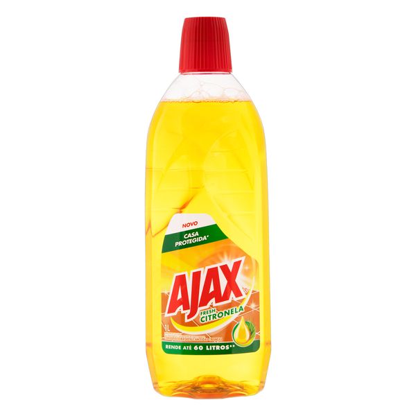 Limpador Uso Geral Fresh Citronela Ajax Frasco 1l