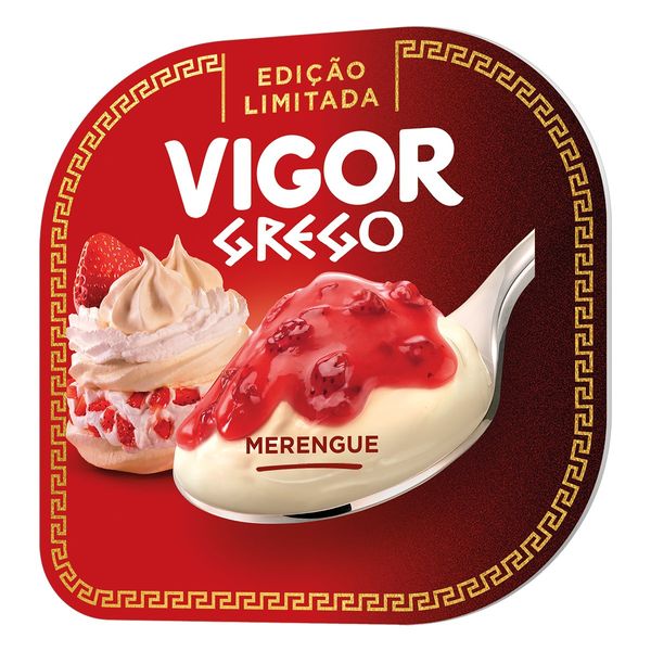 Iogurte Grego Calda Merengue Vigor Pote 100g