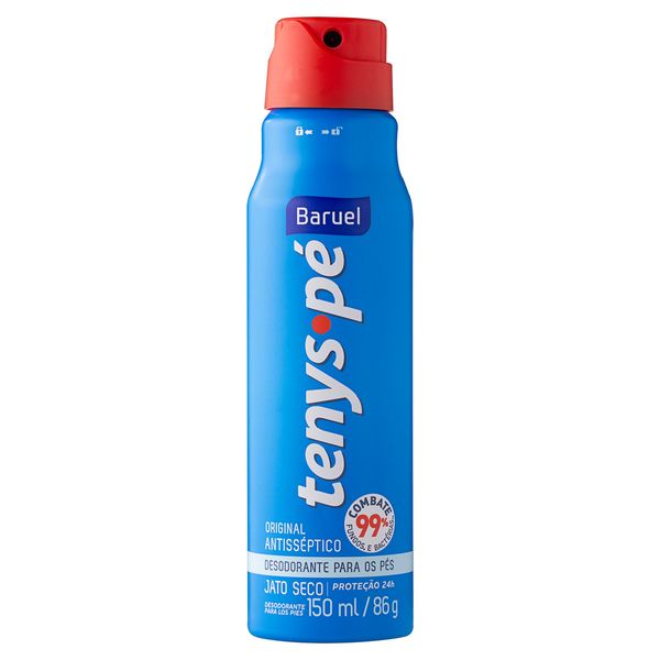 Desodorante para os Pés Jato Seco Baruel Tenys Pé Original Frasco 150ml