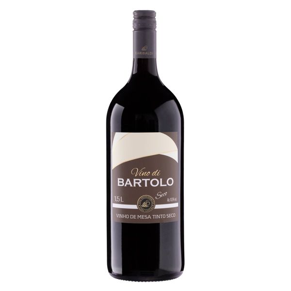Vinho Brasileiro Tinto Seco Vino di Bartolo Serra Gaúcha Garrafa 1,5l