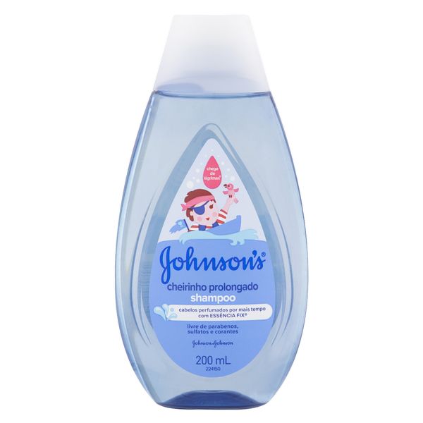Shampoo Infantil Johnson's Cheirinho Prolongado Frasco 200ml