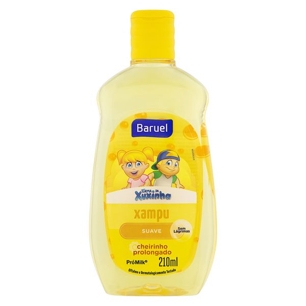 Shampoo Infantil Suave Turma da Xuxinha Baruel Frasco 210ml