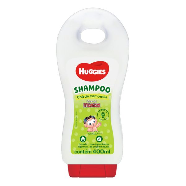 Shampoo Infantil Chá de Camomila Huggies Frasco 400ml Shampoo Infantil Chá de Camomila Huggies Frasco 400ml