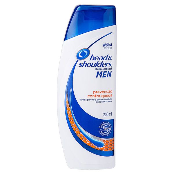 Shampoo Anticaspa Head & Shoulders Men Prevenção Contra Queda Frasco 200ml