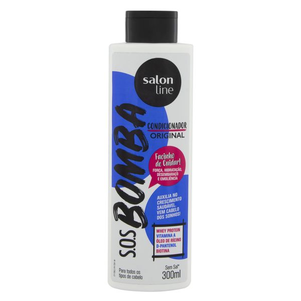 Condicionador Salon Line S.O.S Bomba Frasco 300ml Condicionador Salon Line S.O.S Bomba Frasco 300ml