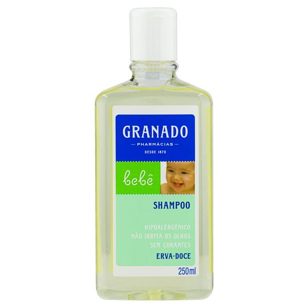 Shampoo Erva-Doce Granado Bebê Frasco 250ml