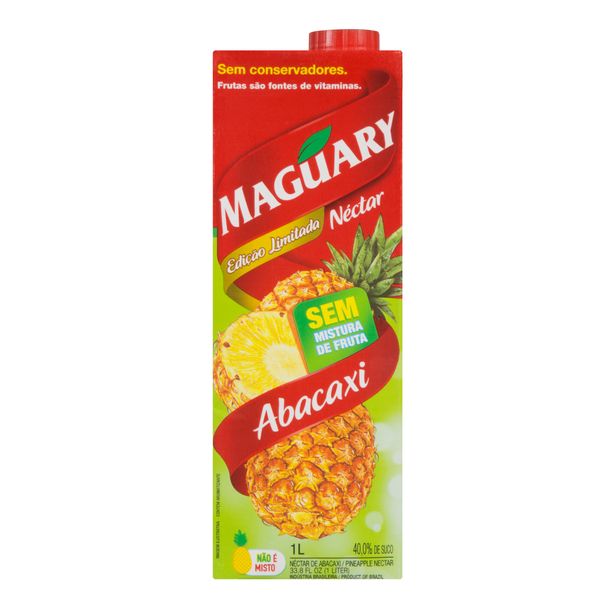 Néctar Abacaxi Maguary Caixa 1l Néctar Abacaxi Maguary Caixa 1l