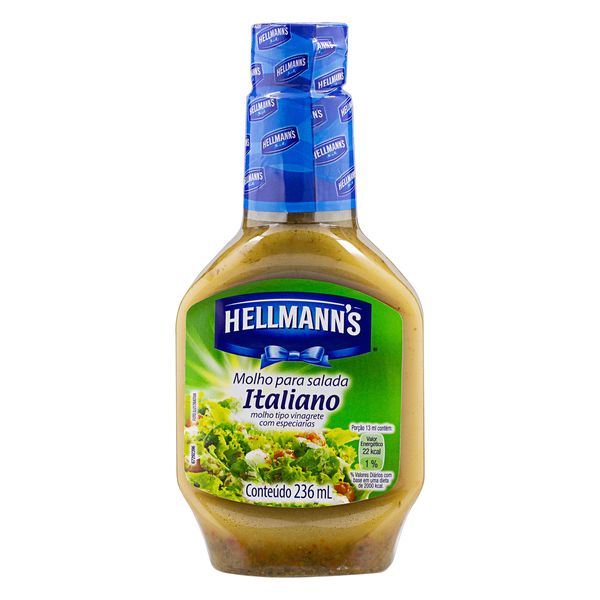 Molho para Salada Italiano Hellmann's Squeeze 236ml