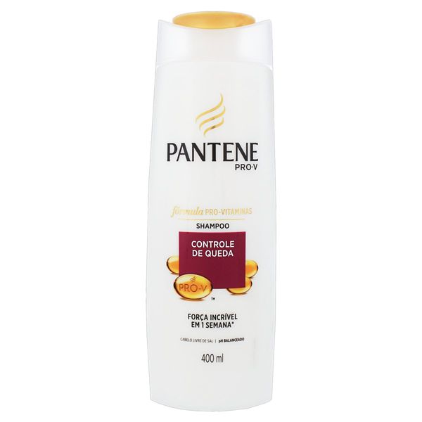 Shampoo Pantene Controle de Queda Frasco 400ml Shampoo Pantene Controle de Queda Frasco 400ml