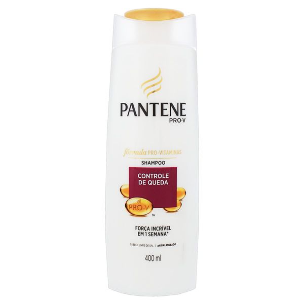 Shampoo Pantene Controle de Queda Frasco 400ml