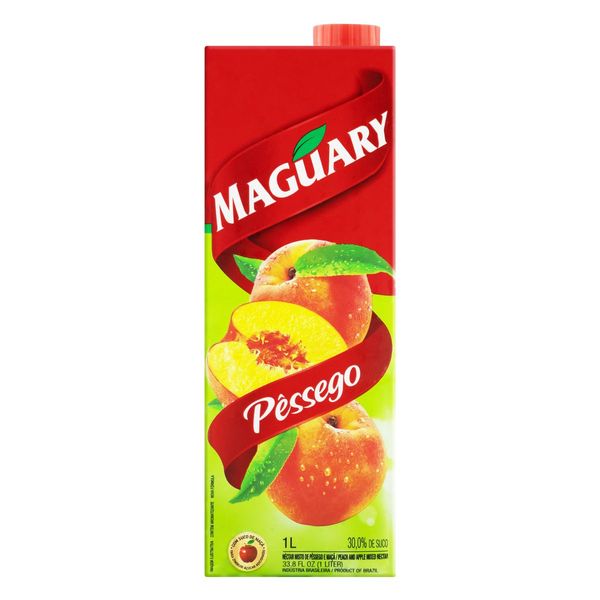 Néctar Misto Pêssego Maguary Caixa 1l