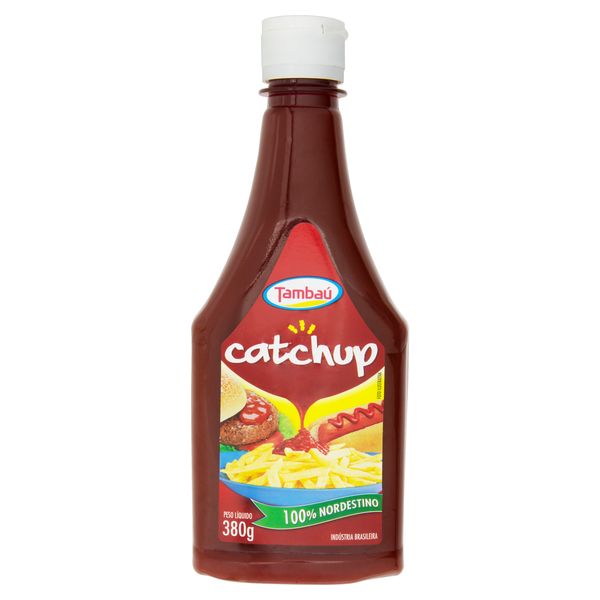 Ketchup Tradicional Tambaú Squeeze 380g