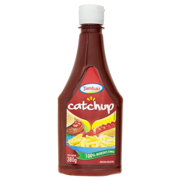 Ketchup Tradicional Tambaú Squeeze 380g Ketchup Tradicional Tambaú Squeeze 380g
