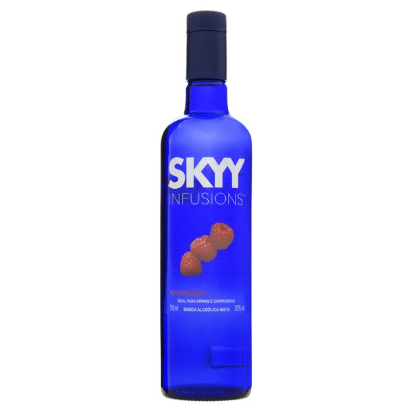 Vodka Destilada Saborizada Raspberry Skyy Infusions Garrafa 750ml