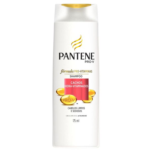 Shampoo Pantene Cachos Hidra-Vitaminados Frasco 175ml Shampoo Pantene Cachos Hidra-Vitaminados Frasco 175ml
