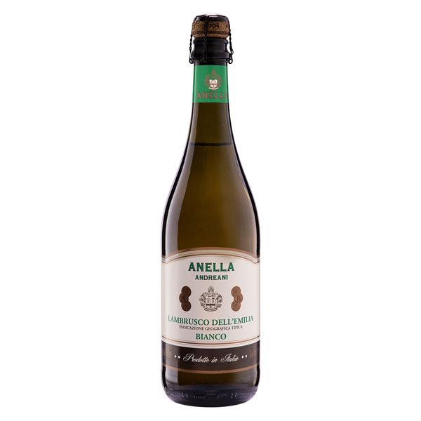 Vinho Italiano Branco Suave Anella Andreani Lambrusco Dell'Emilia Garrafa 750ml
