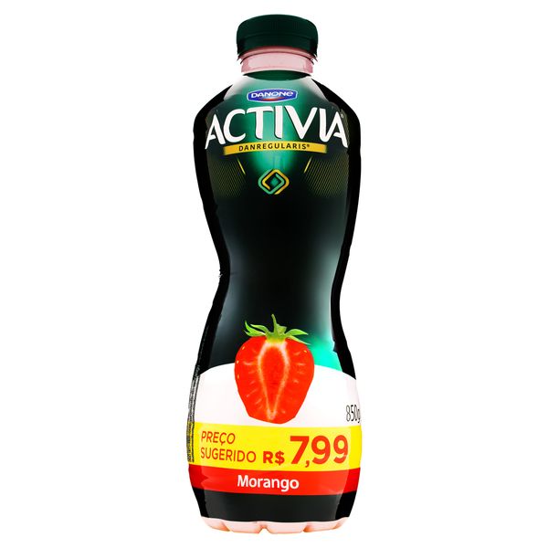 Leite Fermentado Morango ACTIVIA 850g Leite Fermentado Morango ACTIVIA Garrafa 850g Leite Fermentado Morango ACTIVIA 850g Leite Fermentado Morango ACTIVIA Garrafa 850g