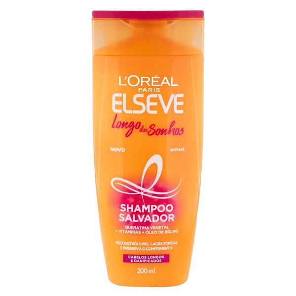 Shampoo L'oréal Paris Elseve Longo dos Sonhos Frasco 200ml Shampoo L'oréal Paris Elseve Longo dos Sonhos Frasco 200ml