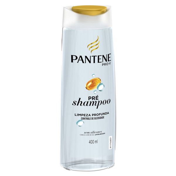 Pré-Shampoo Pantene Limpeza Profunda Frasco 400ml Pré-Shampoo Pantene Limpeza Profunda Frasco 400ml
