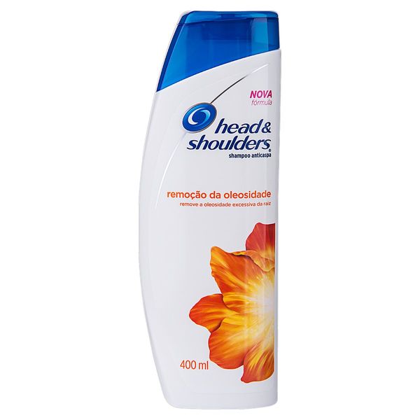 Shampoo Anticaspa Head & Shoulders Remoção da Oleosidade Frasco 400ml