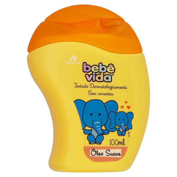 Óleo para Bebê Suave Davene Bebê Vida Frasco 100ml