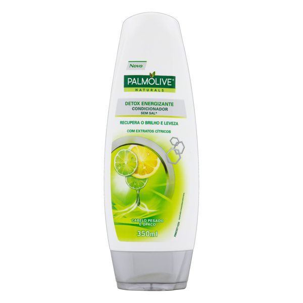 Condicionador Palmolive Naturals Detox Energizante Frasco 350ml