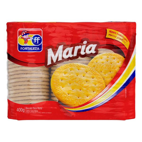 Biscoito Maria Fortaleza Pacote 400g