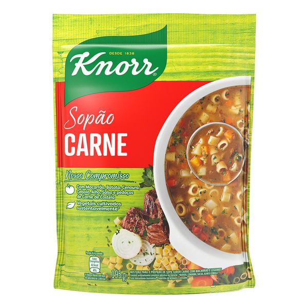 Sopão Carne Knorr Sachê 195g