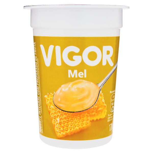 Iogurte Integral Mel Vigor Copo 170g