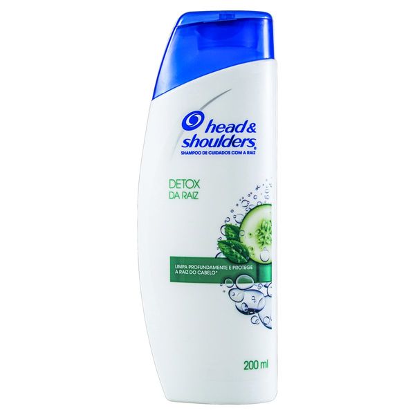 Shampoo Head & Shoulders Detox da Raiz Frasco 200ml