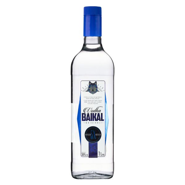 Vodka 5x Destilada Baikal Garrafa 1l Vodka 5x Destilada Baikal Garrafa 1l