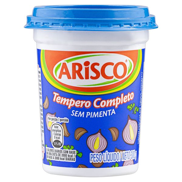 Tempero Completo ARISCO 300g Tempero Completo ARISCO Sem Pimenta Pote 300g