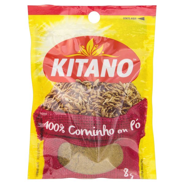Cominho em Pó Kitano Pacote 8g Cominho em Pó Kitano Pacote 8g