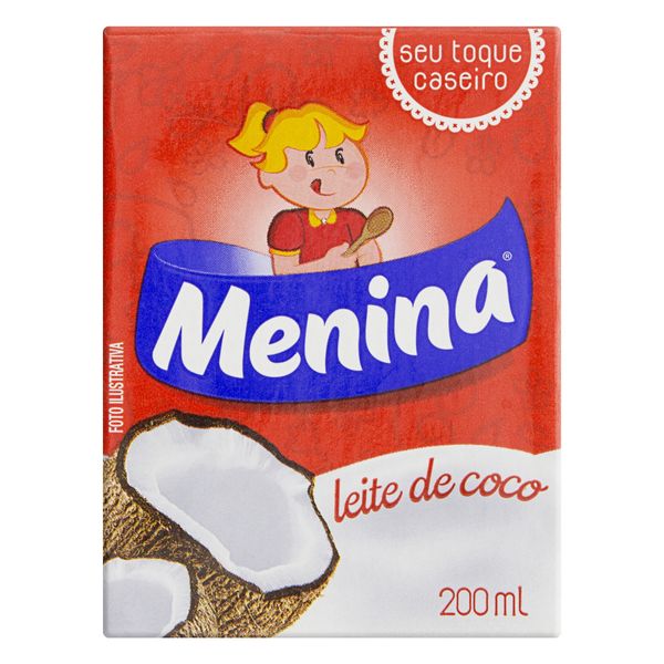 Leite de Coco Menina Caixa 200ml