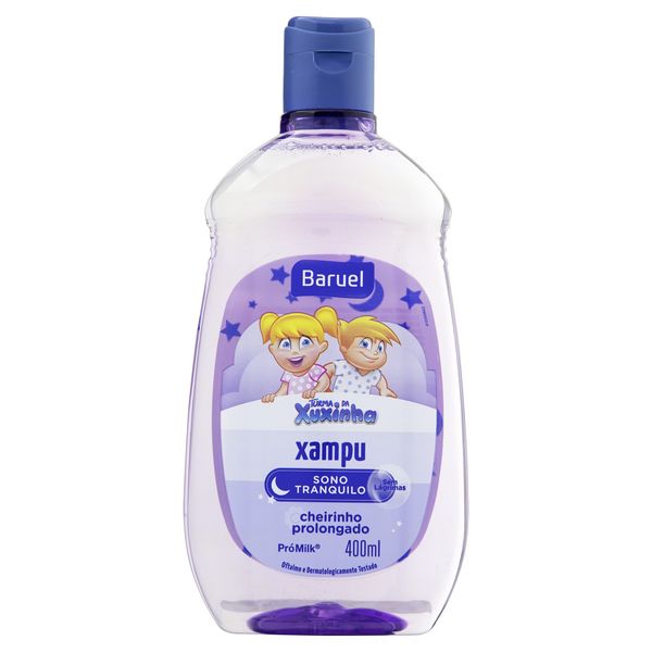 Shampoo Infantil Turma da Xuxinha Baruel Sono Tranquilo Frasco 400ml