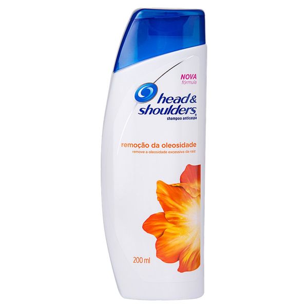Shampoo Anticaspa Head & Shoulders Remoção da Oleosidade Frasco 200ml
