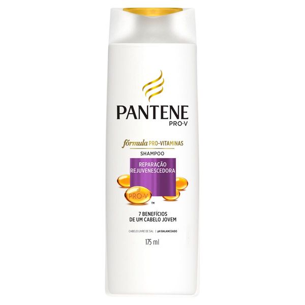 Shampoo Pantene Reparação Rejuvenescedora Frasco 175ml Shampoo Pantene Reparação Rejuvenescedora Frasco 175ml