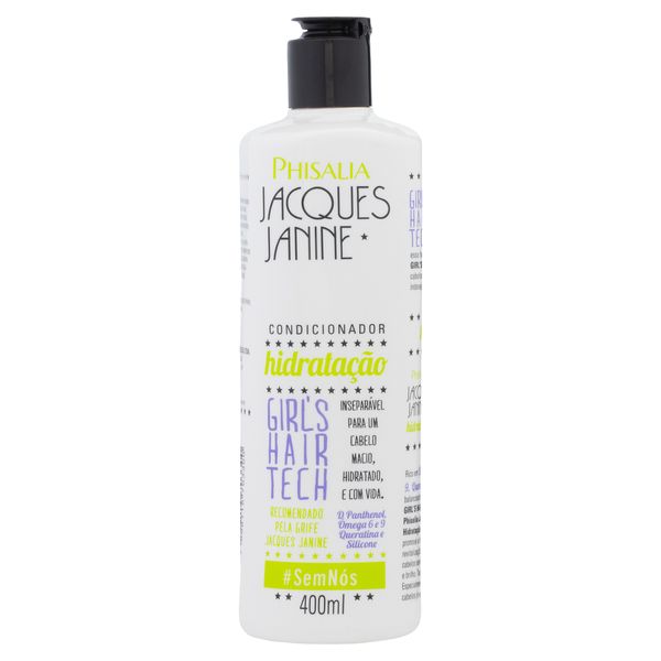 Condicionador Phisalia Jacques Janine Hidratação Frasco 400ml Condicionador Phisalia Jacques Janine Hidratação Frasco 400ml
